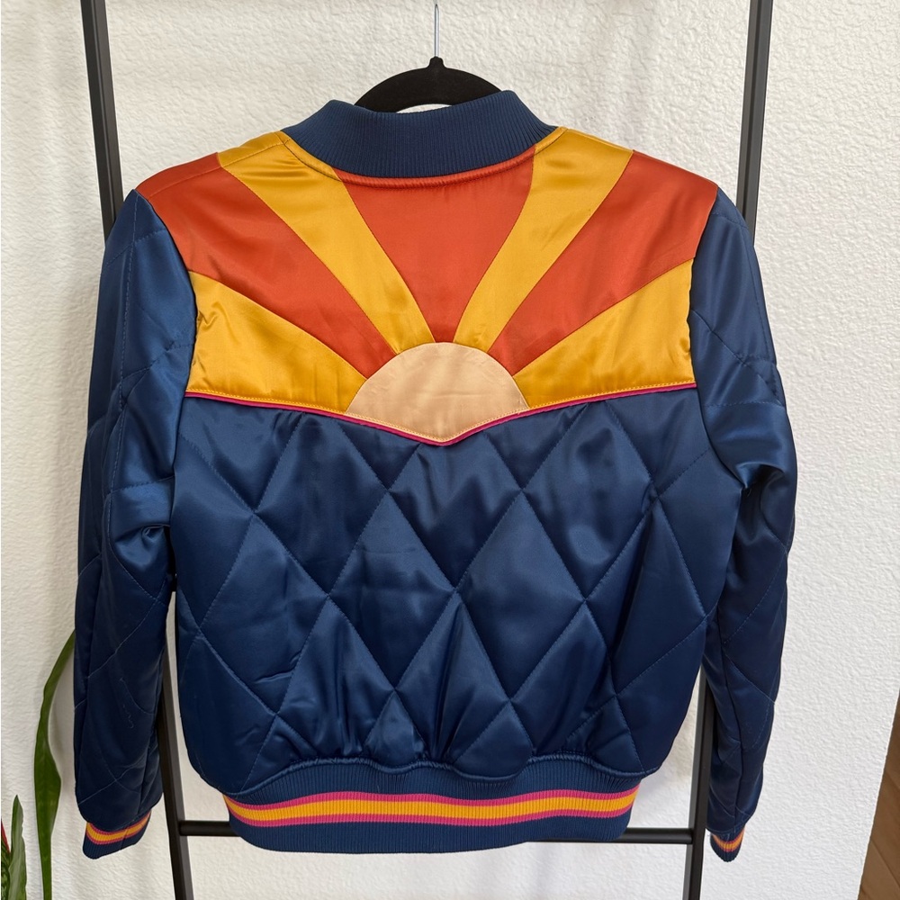 Classic Rock Couture Rising Sun Bomber